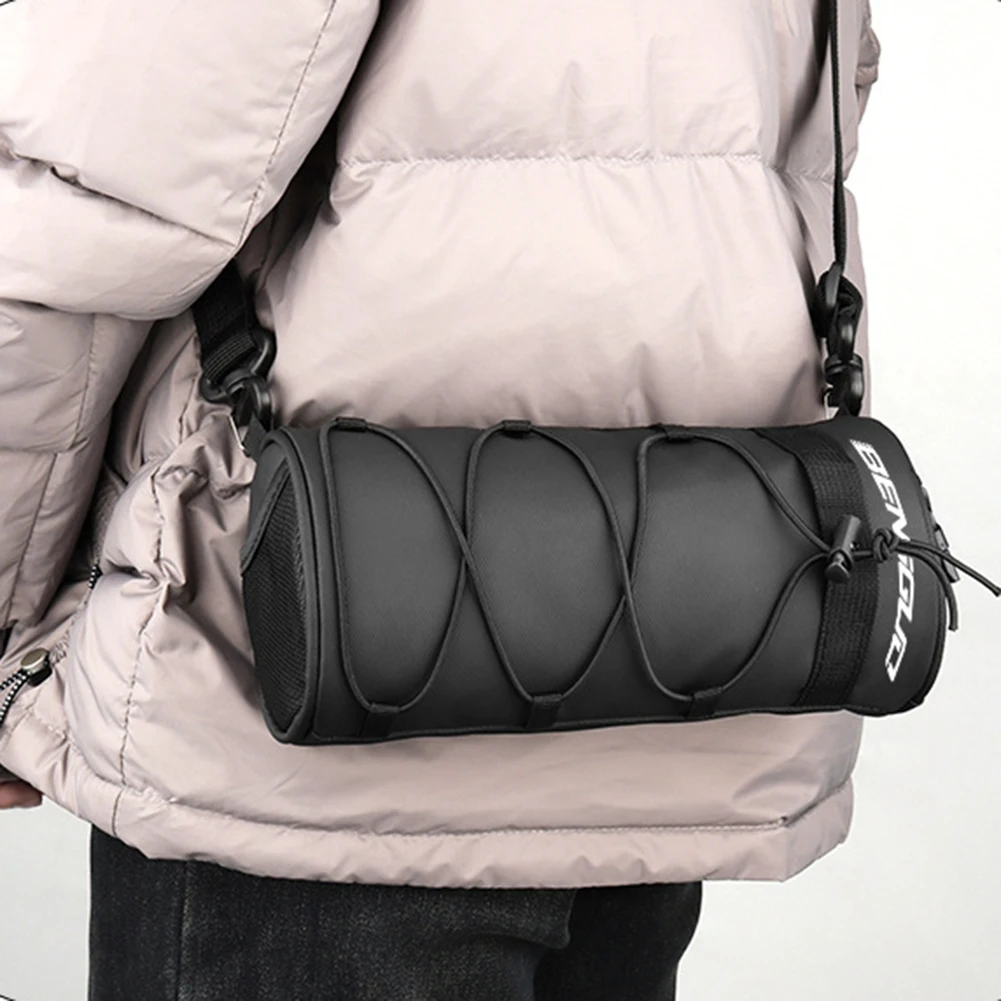 Сумка велосипедная черная легкая гибкий органайзер для хранения велосипедов