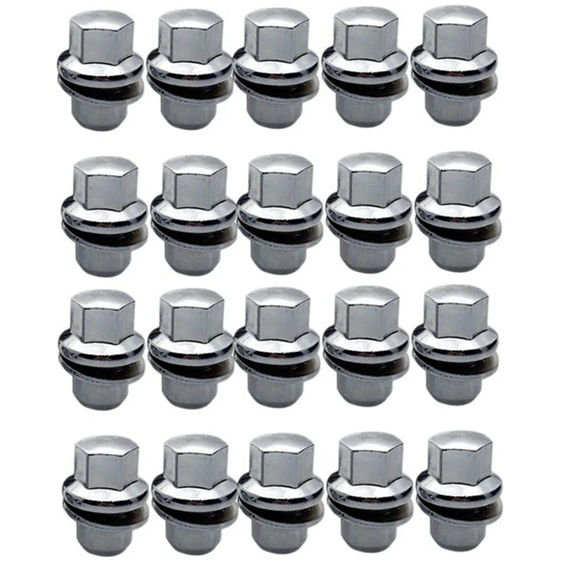 

20 X Alloy Wheel Nut For Land Rover L322 Discovery 3 4 5 Range Rover & Sport RRD500290 M14x1.5