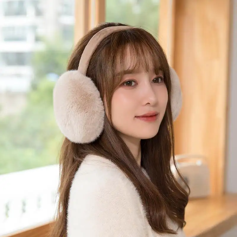 Warm Earmuffs Women Winter Cute Cycling Anti-Freezing Ear Protection Plush Cap
