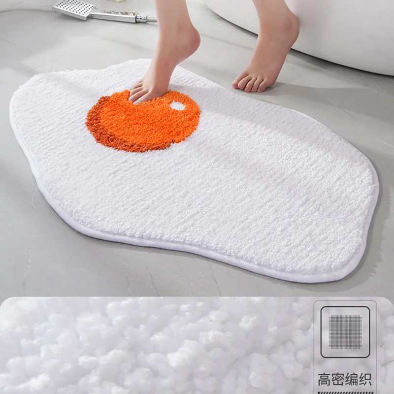 Абстрактный мраморный коврик для ванной в скандинавском стиле впитывающий