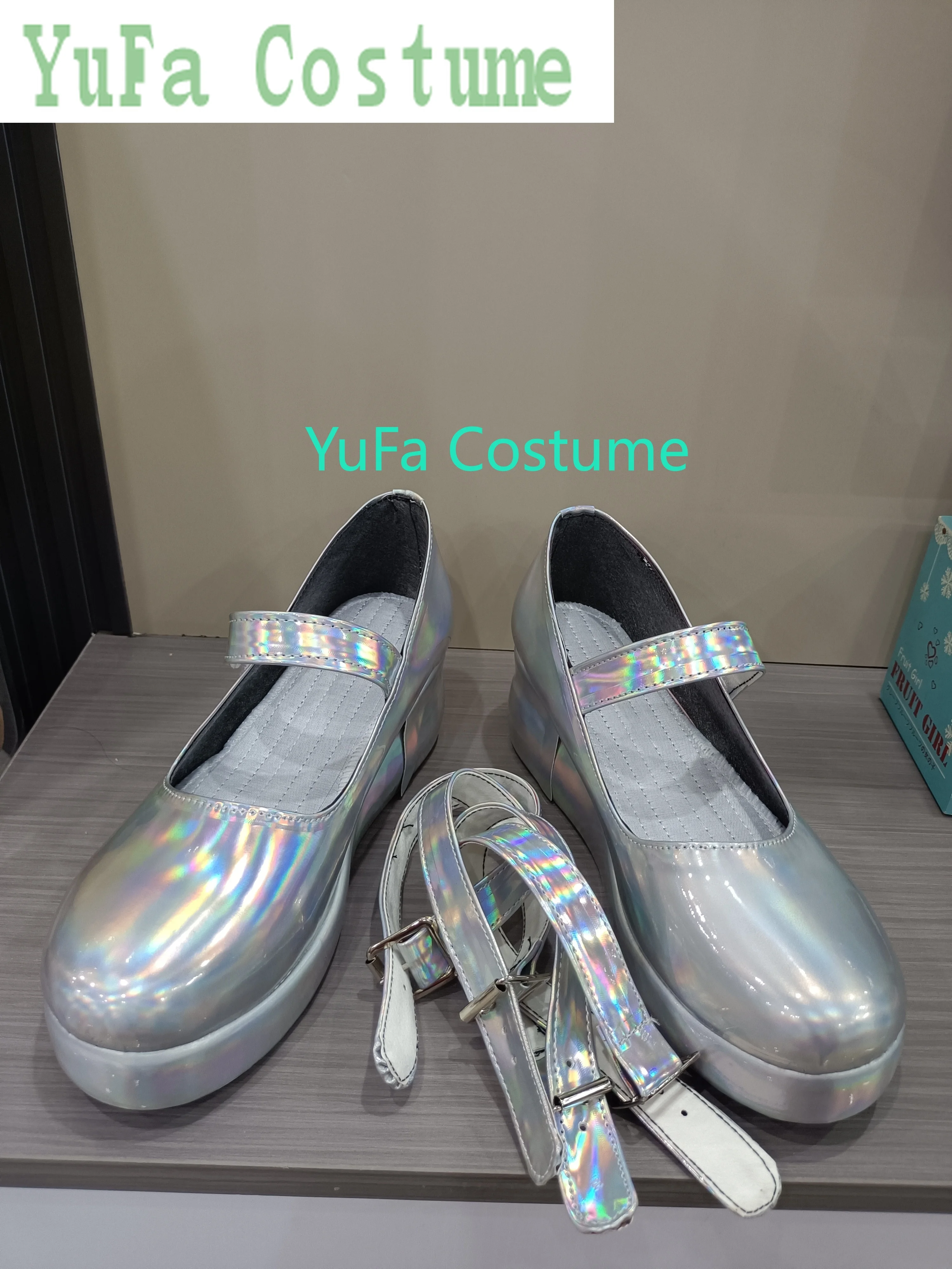 NEEDY GIRL OVERDOSE KAngel Hardcore Ver Обувь для косплея Сапоги Игра Аниме Карнавал Вечеринка