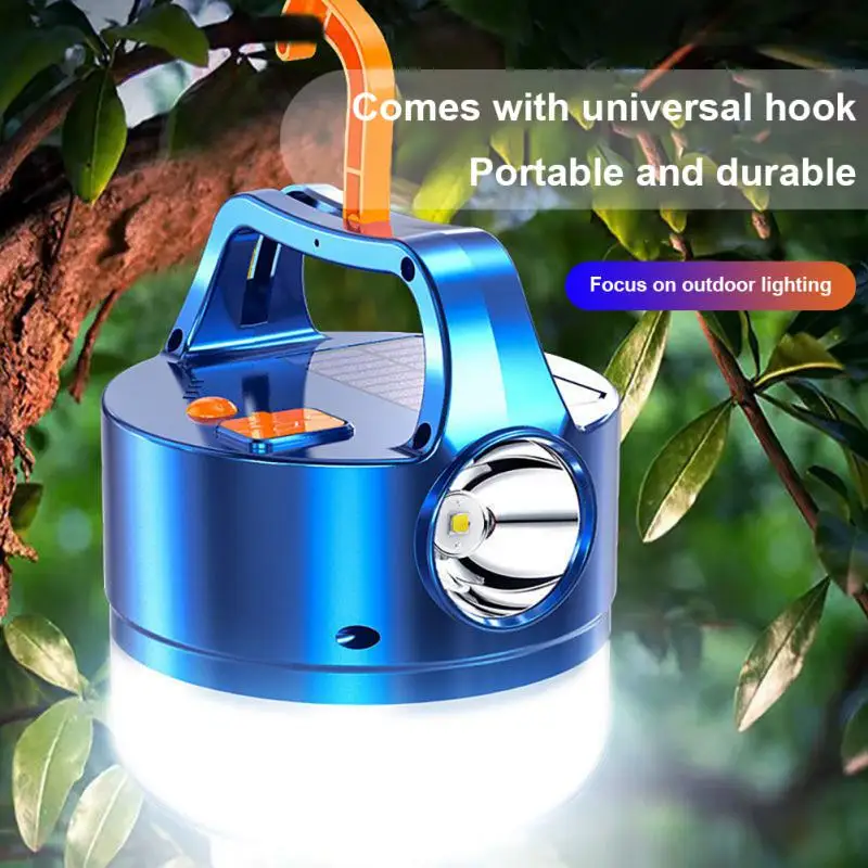 

Светодиодный светильник онарь для кемпинга на солнечной батарее, 780 Вт