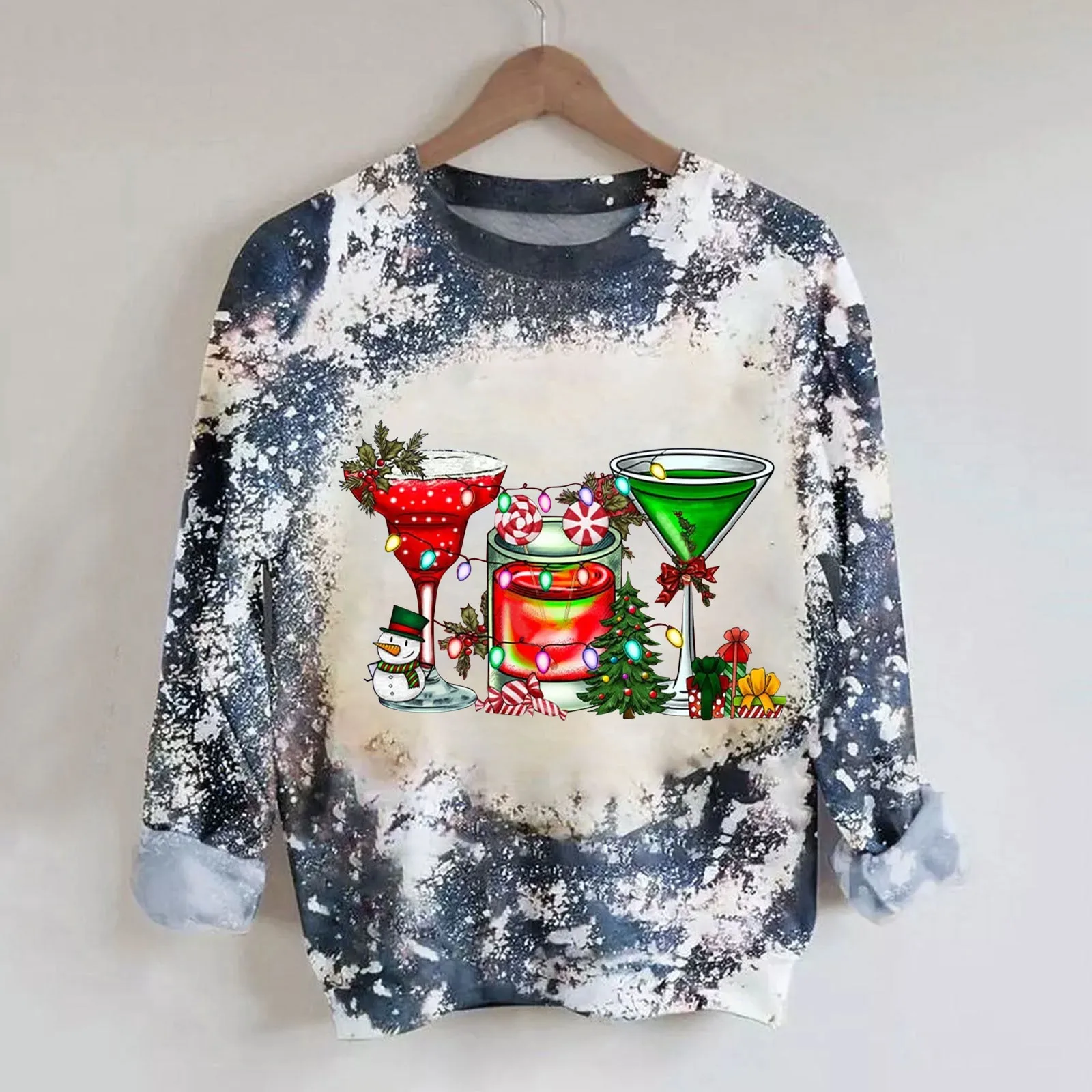 

Casual Zip up Christmas Coffee Hoodies Sweatshirt Womens Casual Fall Long Sleeve Sweatshirt Button Down Fleece Womens Pullover
