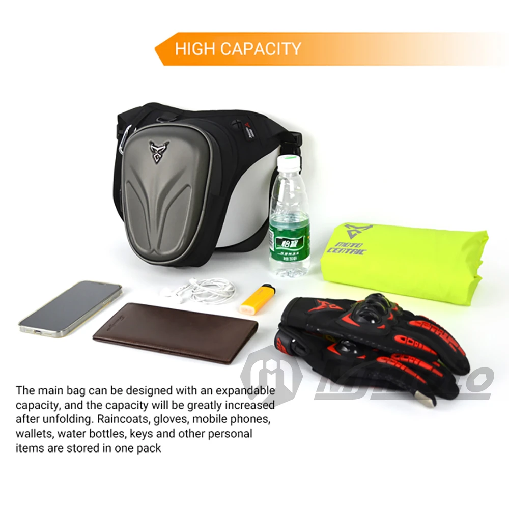 Водонепроницаемая женская сумка для ног Повседневная мотоциклетная забавная