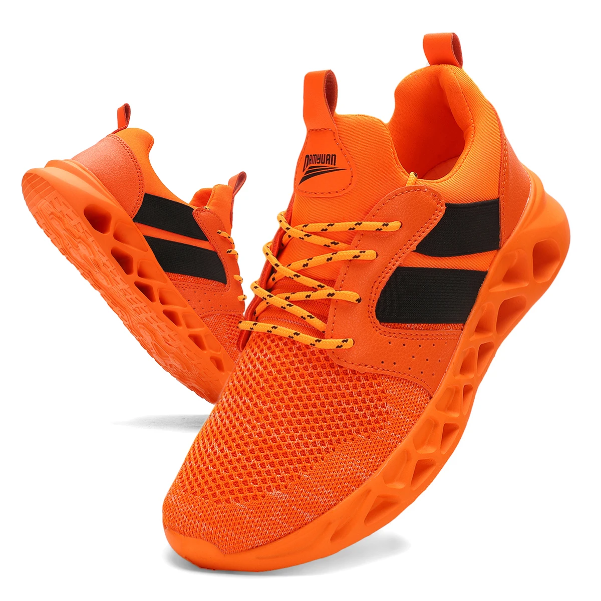 

Men Sport Shoes Lightweight Running Sneakers Walking Casual Breathable Shoes Non-slip Comfortable black Big Size 45 46 Hombre