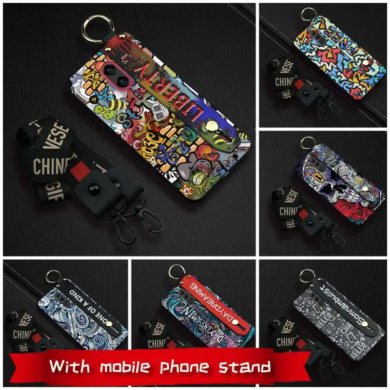 Брудостойкий чехол для телефона с кольцом Fujitsu Arrows F-53E/Rakuraku прочный