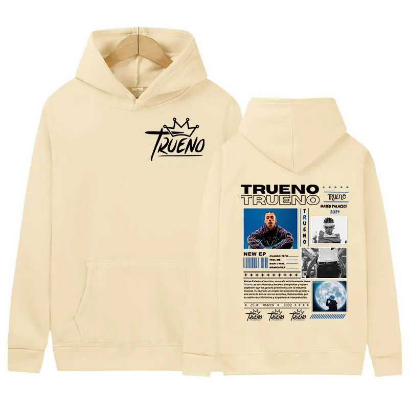 Trueno Mateo Palacios 2025 Графическая толстовка из хлопка