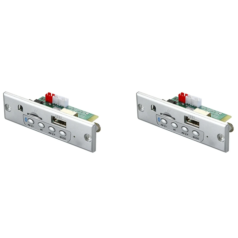 

2x2x25 Вт усилитель, mp3-плеер, декодер, плата 6 В-12 в, Bluetooth 5,0, автомобильный Fm-радиомодуль, поддержка Tf, USB, Aux