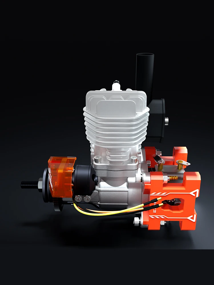Фото EPHIL Power X-20cc-S Pro Модель самолета Бензиновый двигатель Электрический стартер Одноцилиндровый двухтактный боковой ряд №5
