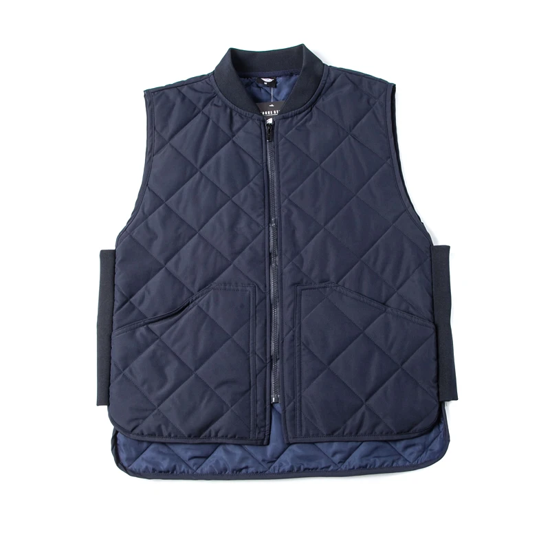 Жилет мужской оверсайз с хлопковой подкладкой повседневный тонкий свободный