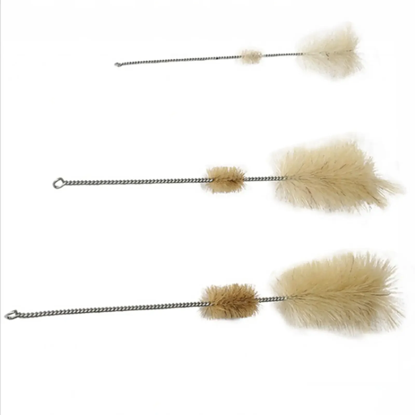 

Объемная щетка для колбы из щетины и проволоки S/M/L