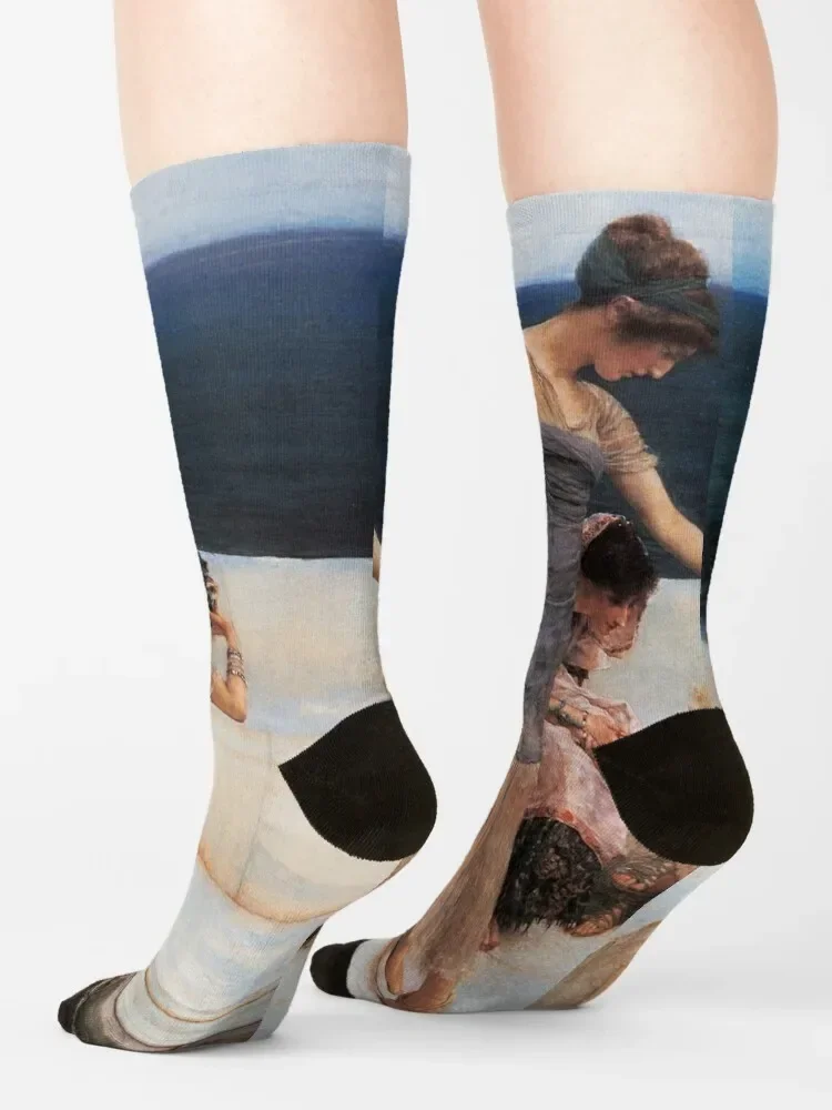 Наборы носков серебряных фаворитов-Лоуренса Альма-тамема-1903 женские носки