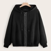toleen clearance price outfits 2022 spring fashion women large pullovers plus size sweatshirt oversized zipper hoodies clothing