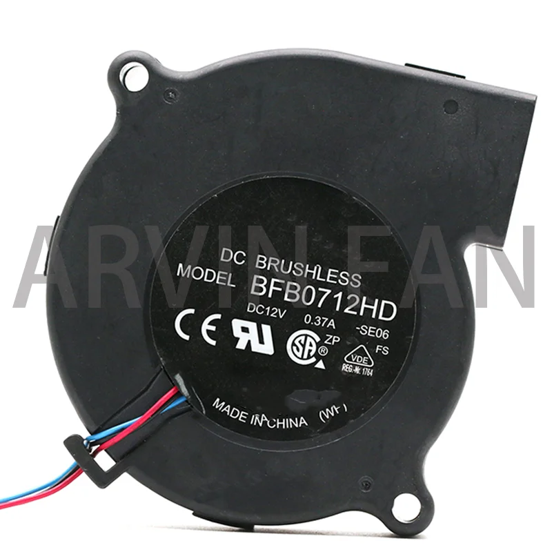 Вентилятор проектора вентилятор BFB0712HD -SP01 -SE06 7020 70 мм 12 В 0.37A Охлаждающие вентиляторы