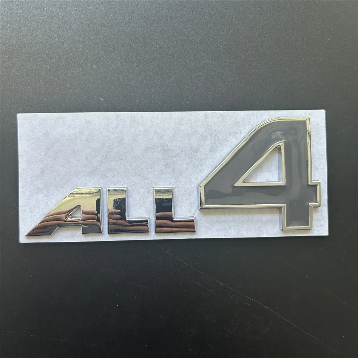 1 шт. 3D металлическая эмблема с 4 буквами наклейка на кузов автомобиля крыло