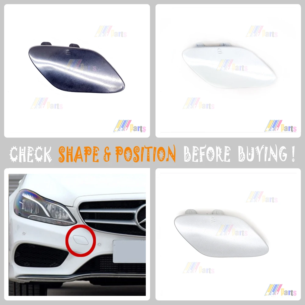 2128852422 для 14-16 Mercedes E-class W212 Facelift AMG Line Sedan S212 Touring Передняя буксировочная крышка