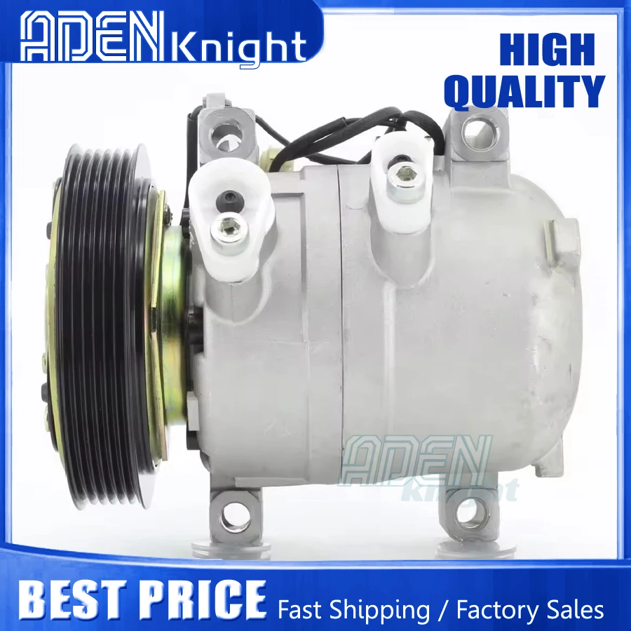 Фото Компрессор переменного тока DKV11C для Nissan SUNNY ALMERA 27630-95F0C 59510-31700 506021-7071 2763095F0C 27630-95F0A 27630-95F0B 2763095F0D №2