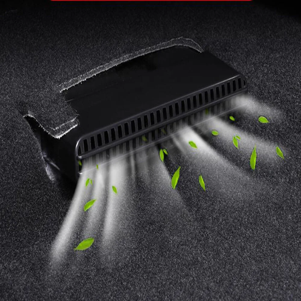 

For Toyota Highlander 2021 2022 Plastic Car Inteior Rear Under Seat Air Vent Duct Outlet Shell Air Conditioner Grille Cover