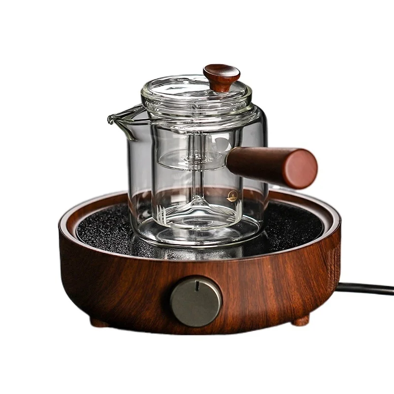 

Part Water Boiler Samovar Tetera Stove Panela Eletrica Kettle Appliance Office Maker Cooker Pot with Warmer Set Electric Teapot