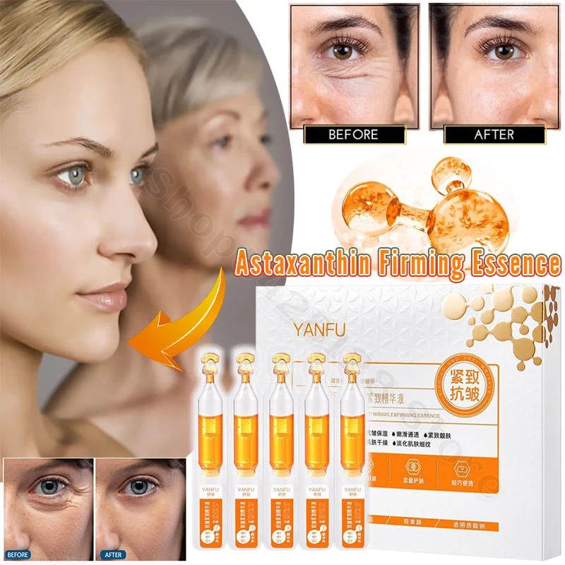 

Astaxanthin Anti-Wrinkle Antioxidant Firming Essence Hydrating Moisturizing Repair Damaged Skin Second Throwing Essence