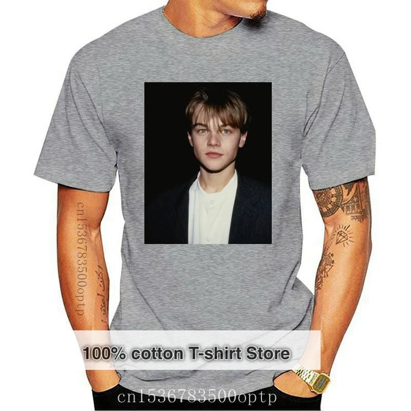 

New Leonardo DiCaprio Shirt 90s 1990 Summer 2021 Print Short Sleeve T Shirt Ullzang Harajuku Streetwear Casual Funny Unisex Tshi