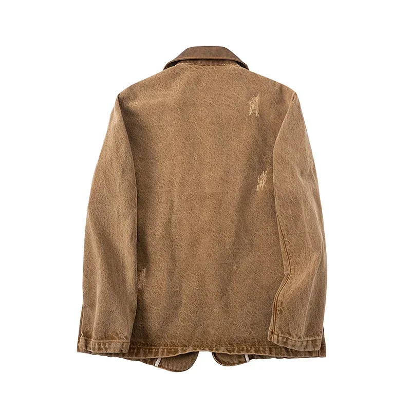 WAT41 игра RDR2 Arthur Morgan тот же стиль джинсовые костюмы для косплея в стиле вестерн