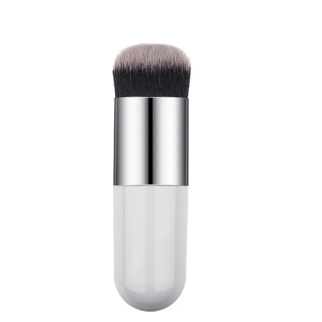 

New Chubby Pier Foundation Brush Flat Cream Makeup Brushes Professional Cosmetic Make-up Brush