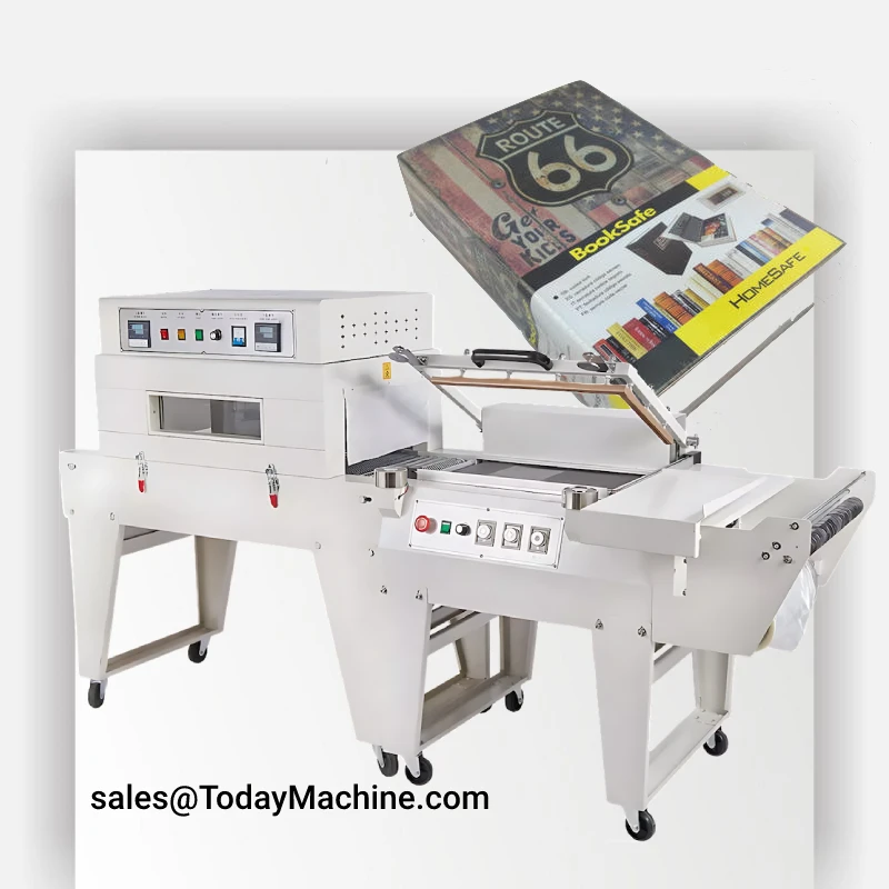 

Semi Automatic Shrinking Seal Shrink Wrapping Machine 2 In 1 Shrink Wrapper