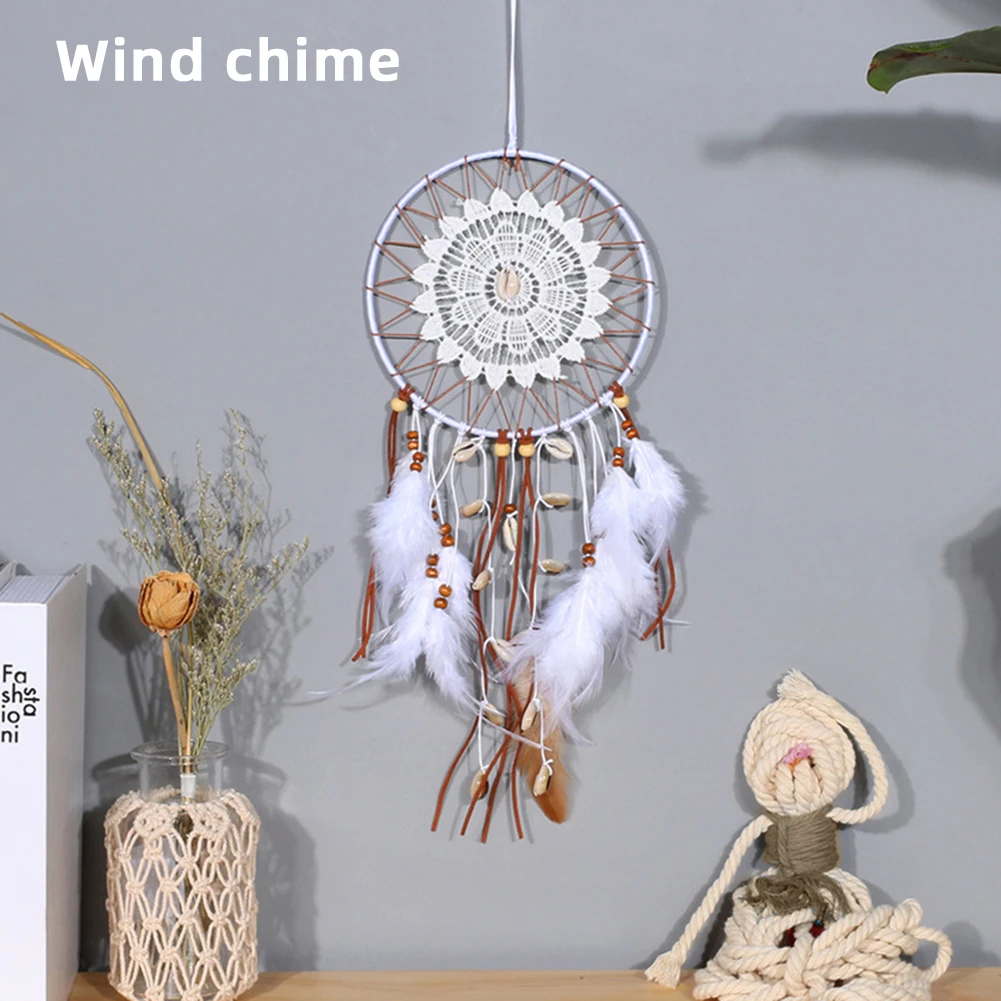 

Personalized Dreams Catchers Pendant Colorful Hand-made Windchimes Decor For Balcony Porch