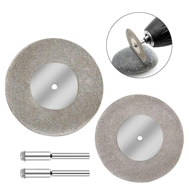

Mini Diamond Cutting Blade Tooth Emery Grinding Blade Electric Saw Blade Carving Jade Slice for Cutting Gems Jade Thin Glass