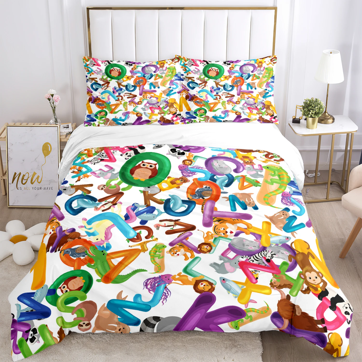 

Комплект постельного белья с изображением граффити, Комплект постельного белья для мальчиков с двойной кроватью, пододеяльником, наволочкой, одеялом, комплектом постельного белья