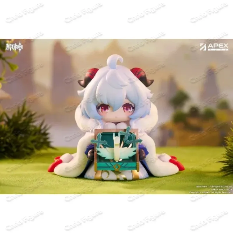 Фото В наличии: Коллекционная фигурка APEX-TOYS Mihoyo Genshin Impact Xiao & Ganyu (Q-версия), игрушка-подарок №3