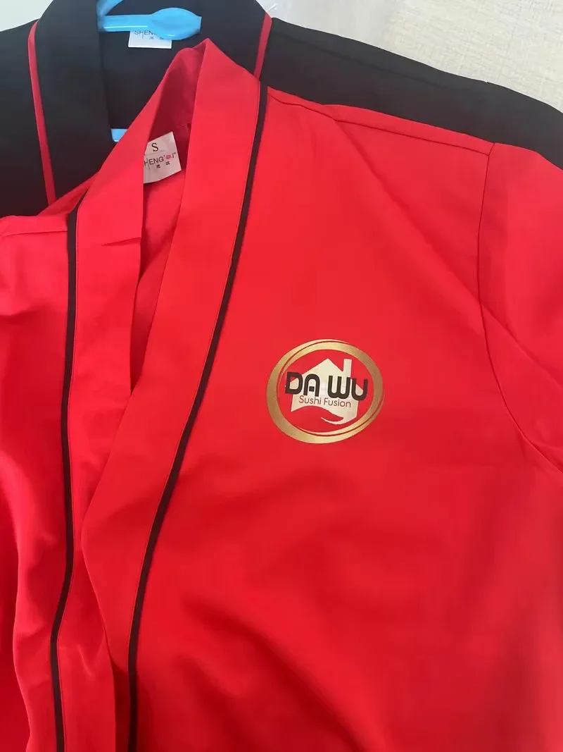 Суши-куртка для мужчин и женщин японская кухонная форма шеф-повара кимоно