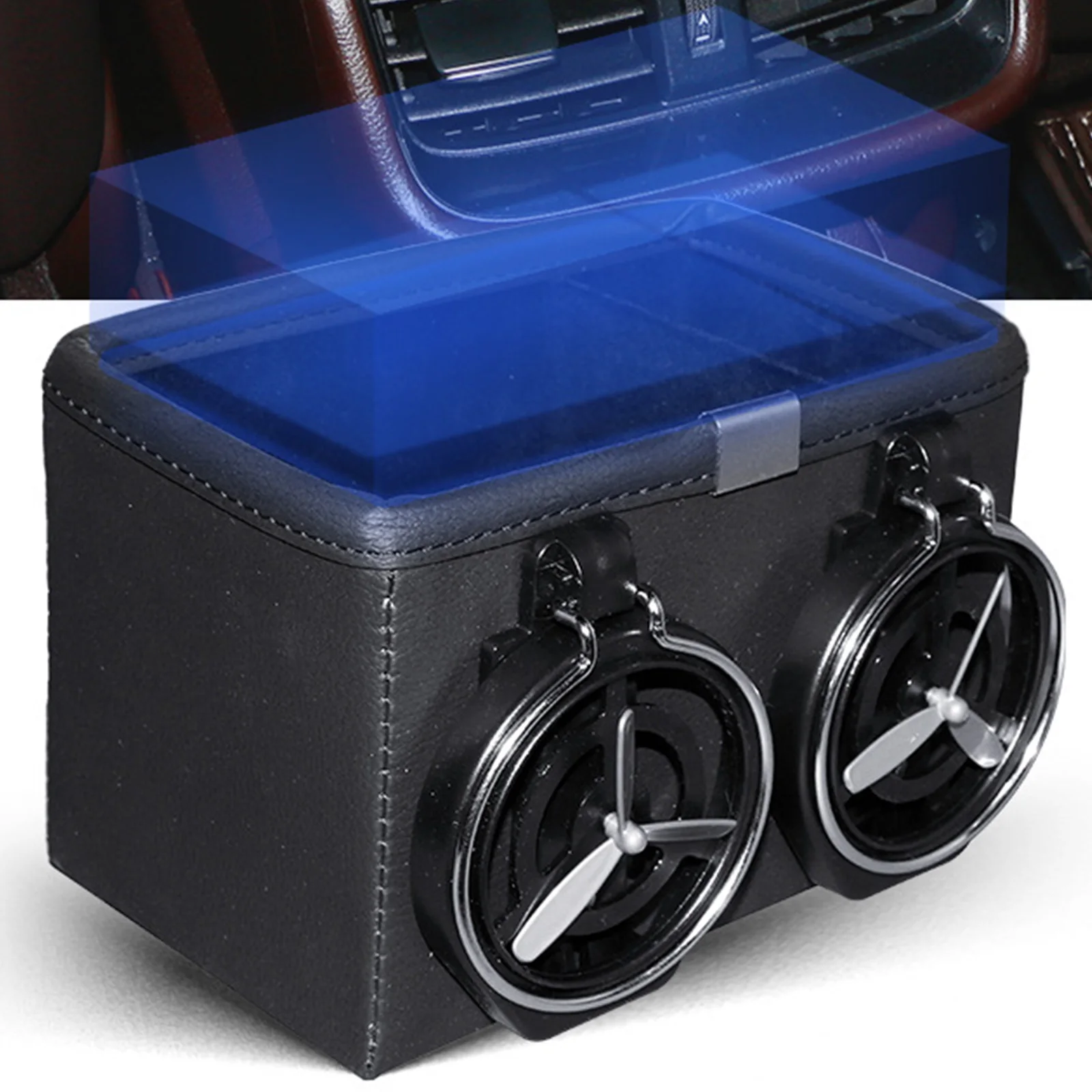 

Многофункциональный автомобильный ящик для хранения, подлокотник, органайзер для телефона, держатель для салфеток, стаканов, напитков, акс...