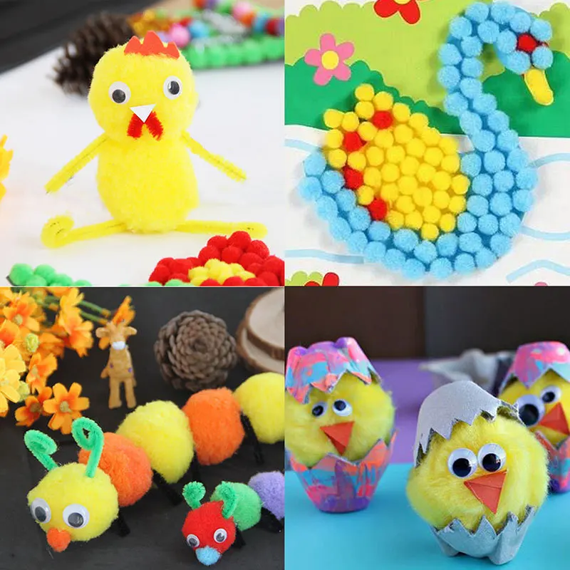 10-30 мм меховые шарики с помпонами пушистые мягкие помпоны разноцветные меховой