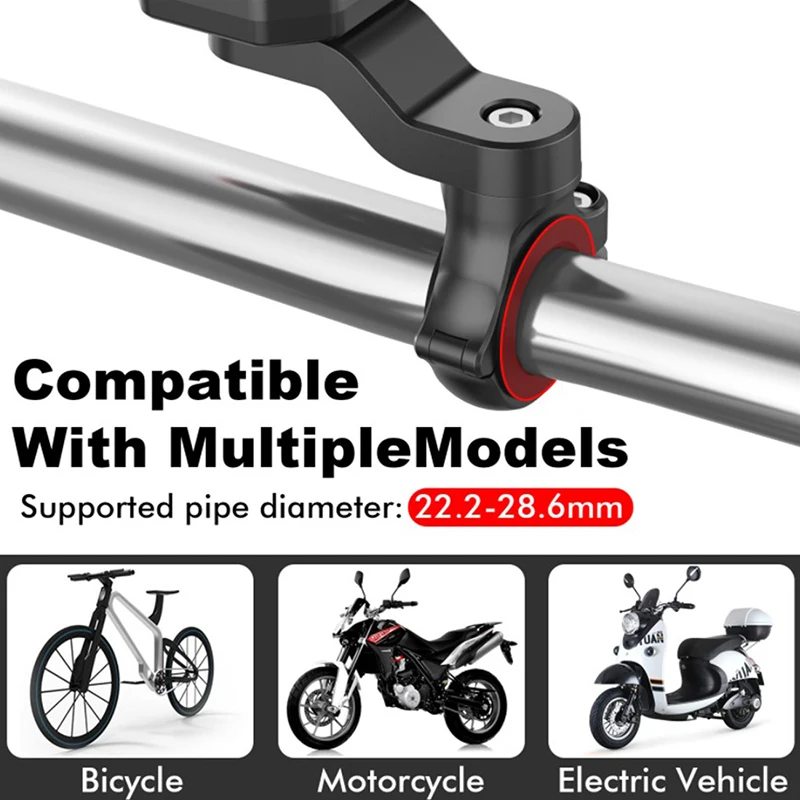 

Mobile Phone Holder Motorcycle MTB Bike Scooter Navigation Phone Bracket Universal Adjustable Support Rack Cycling Accessories
