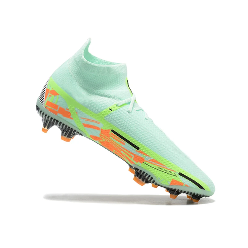 Мужские высокие/низкие футбольные бутсы Phantom FG наружная футбольная обувь дышащие
