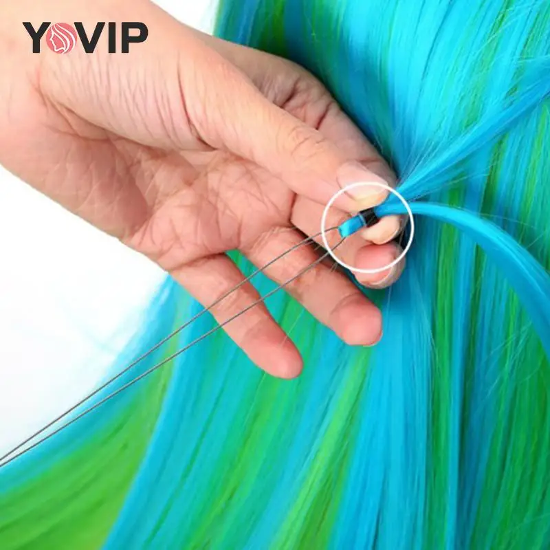 

100Pcs/Jar Micro Silicone Lined Rings/Links/Beads Microlinks Loop Rings Hair Beads For Human Hair Extensions Braids Tools