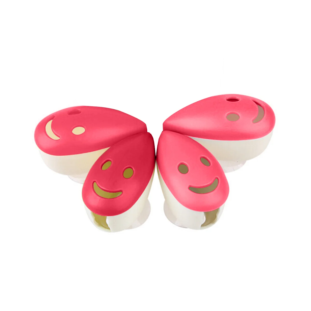 

Holder Cover Head Wall Smile Suction Cup Stand Mount Holders Cap Brush Caps Covers Case Toothpaste Face Makeup Sanitary Tooth