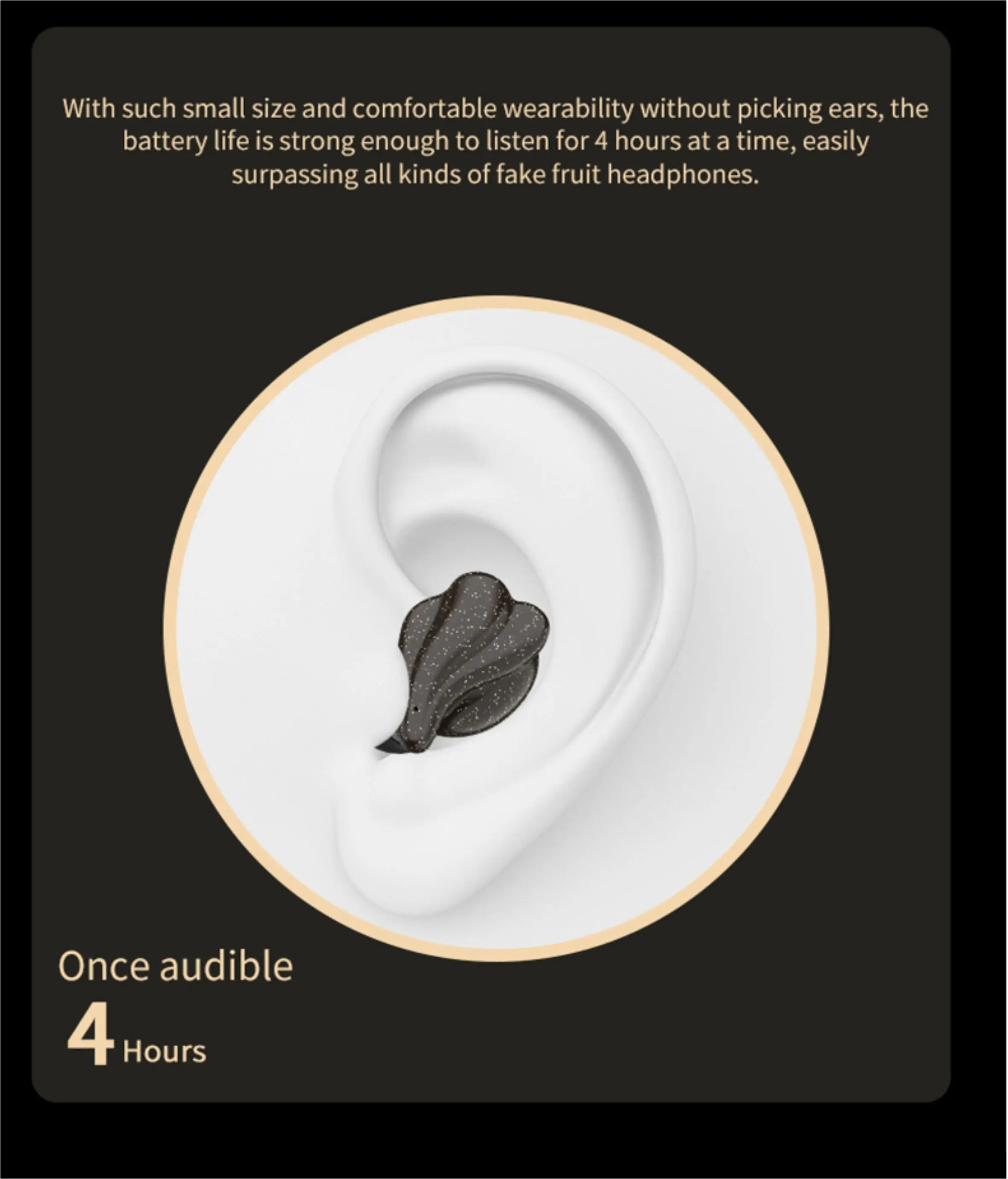 Беспроводные Bluetooth-наушники-вкладыши с защитой класса IPX6 и ЖК-дисплесветодиодный