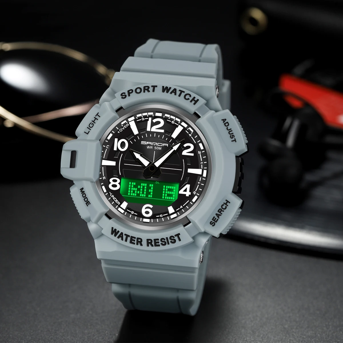 

Роскошные часы для мужчин кварцт календарь электронные наручные часы будильник 50 м Водонепроницаемый Секундомер уникальный дизайн мужские часы Reloj Hombre