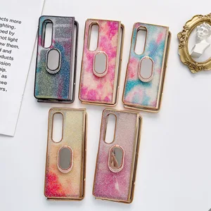 With Finger Ring Bracket Case For Samsung Galaxy Z Fold 4 Case W23 Case F9360 Case