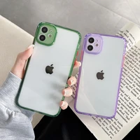 funda coque for iphone 13 11 12 pro max case hard transparent for iphone x xs max xr 7 8 plus phone case tpu protective cover
