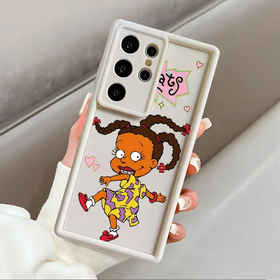 R-cFunny Phone Case for S21 S23 S22 S24 Plus Ultra S20 FE Matte