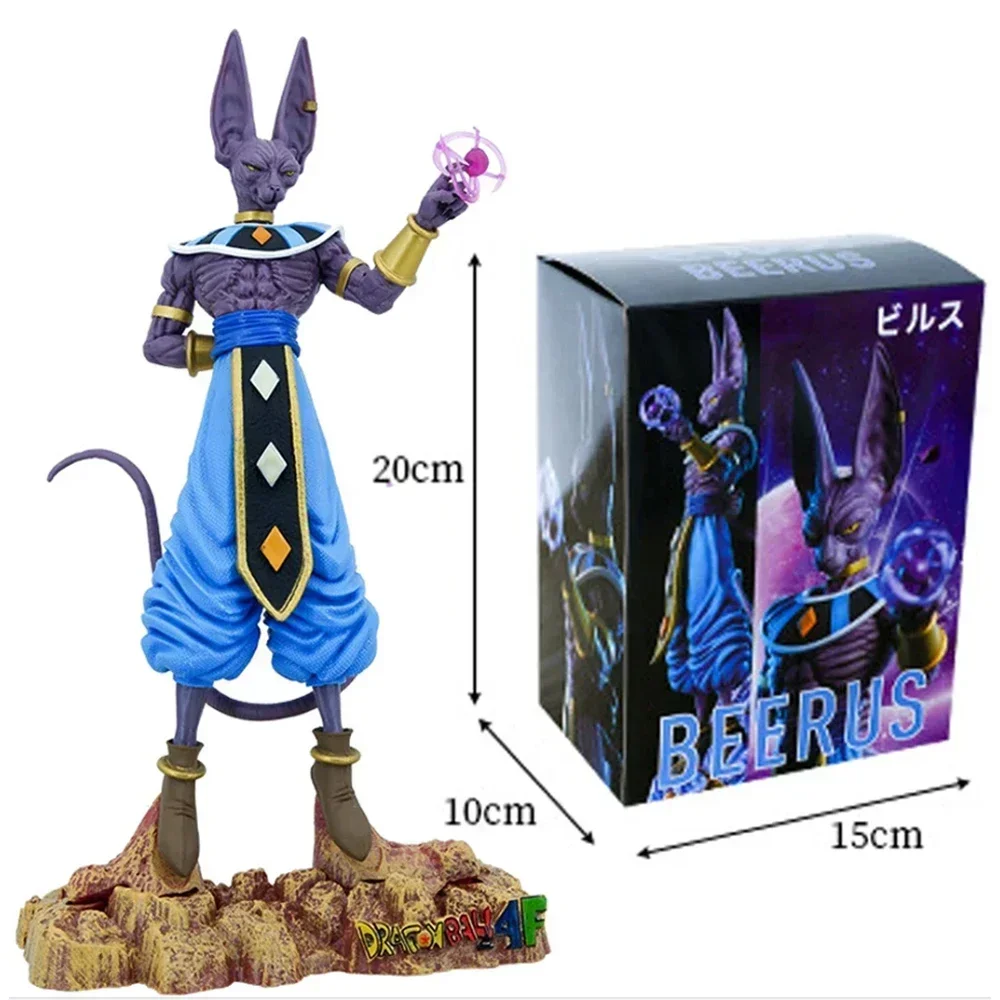 В наличии 30 см аниме Dragon Ball Z Beerus фигурка Super God of Destruction фигурки коллекция модель