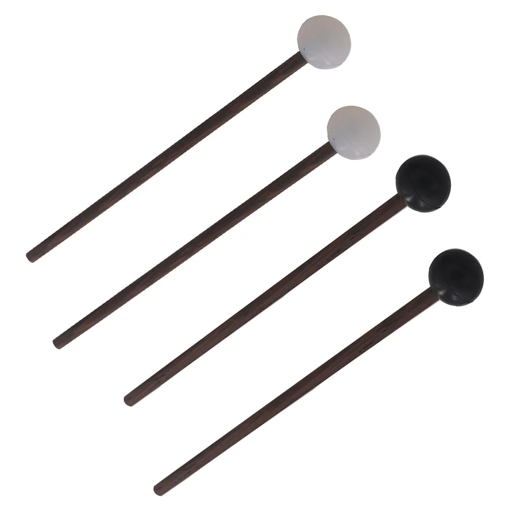

2 Pairs Ethereal Drum Sticks Mallet Kids Musical Instruments Percussion Steel Tongue Practice Drumstick