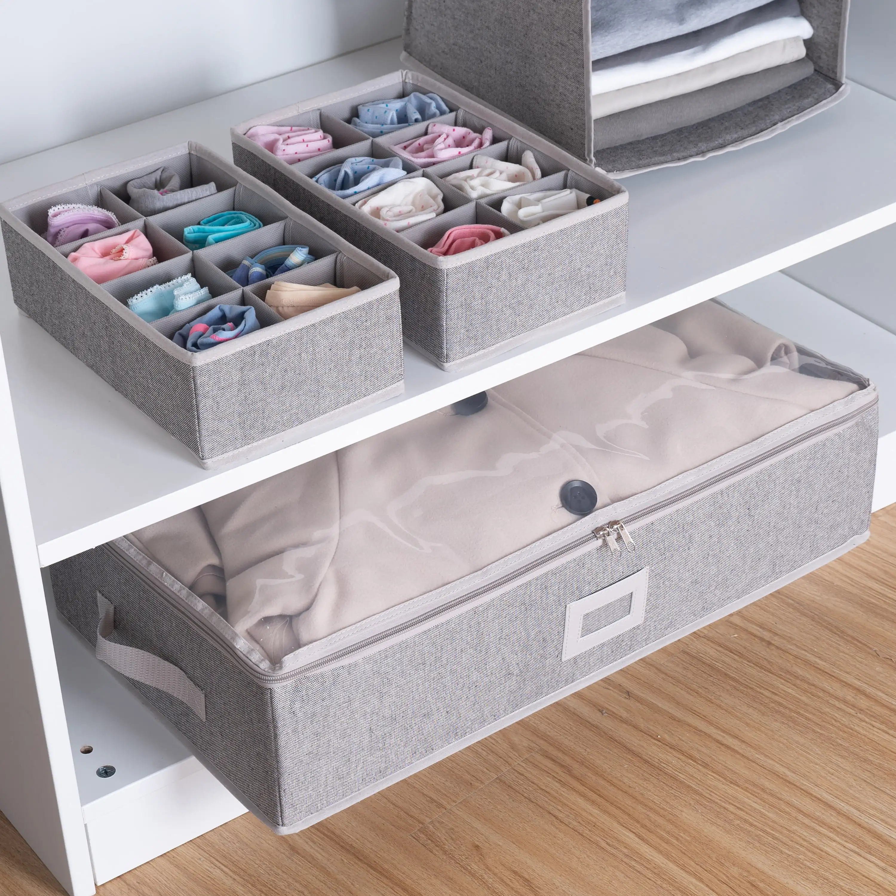 

Underbed Storage & Drawer Organizer Set