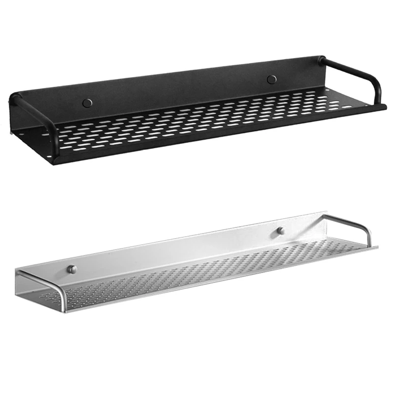 

Настенная алюминиевая полка для ванной и шампуня