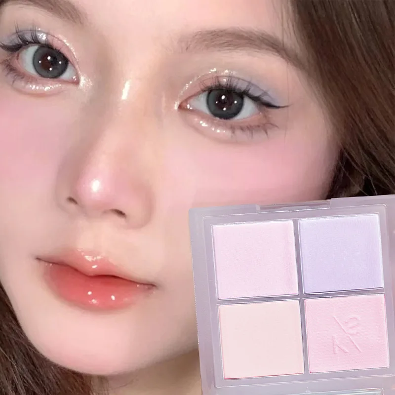 

Girl Blush Peach Cream Makeup Blush Palette Nude Apricot Pigment Cheek Contour Brighten Cosmetics Blusher Rouge Cheek Tint