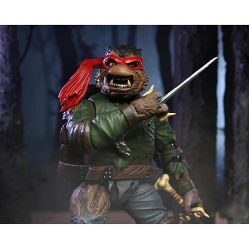 Фигурка ниндзя Neca 1/12 черепаха X Global Monster Co фирменный оборотенок Рафаэль подарок